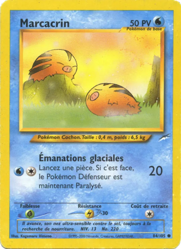 Marcacrin 84/105
