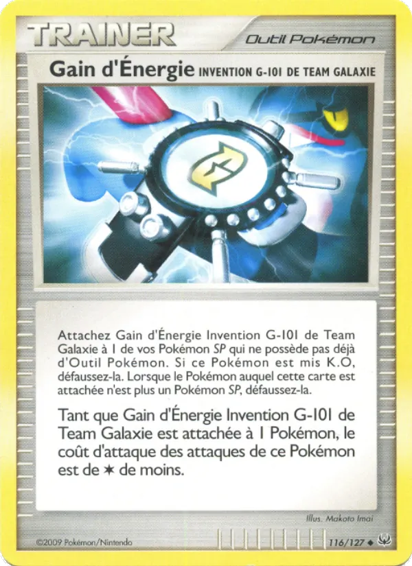 Gain d'Énergie Invention G-101 de Team Galaxie 116/127