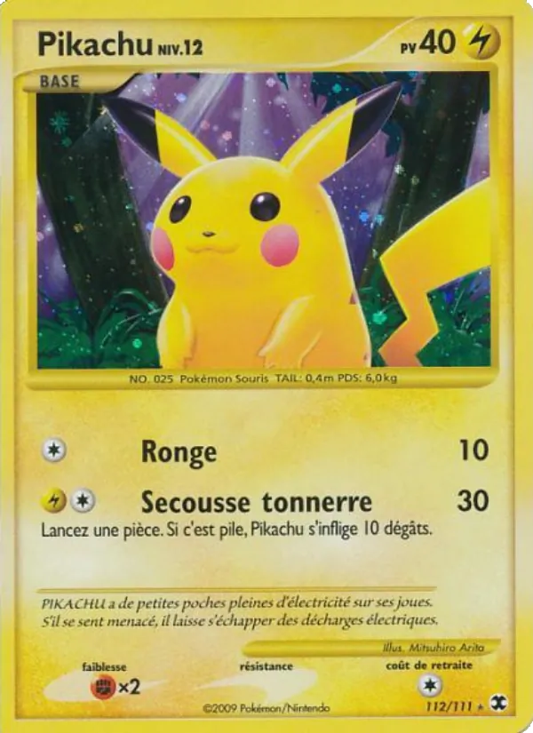 Pikachu Niv. 12 112/111