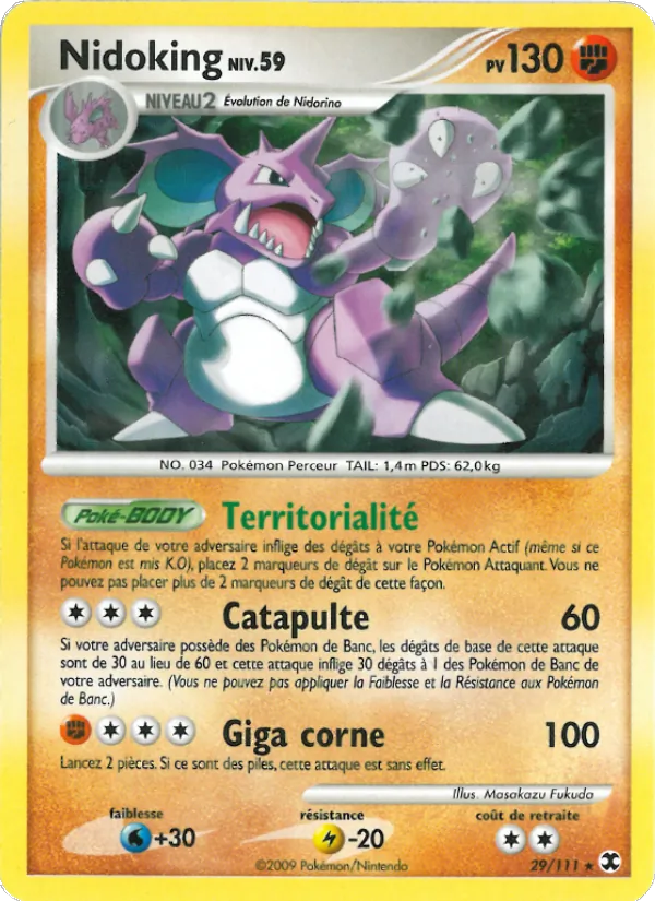 Nidoking Niv. 59 29/111