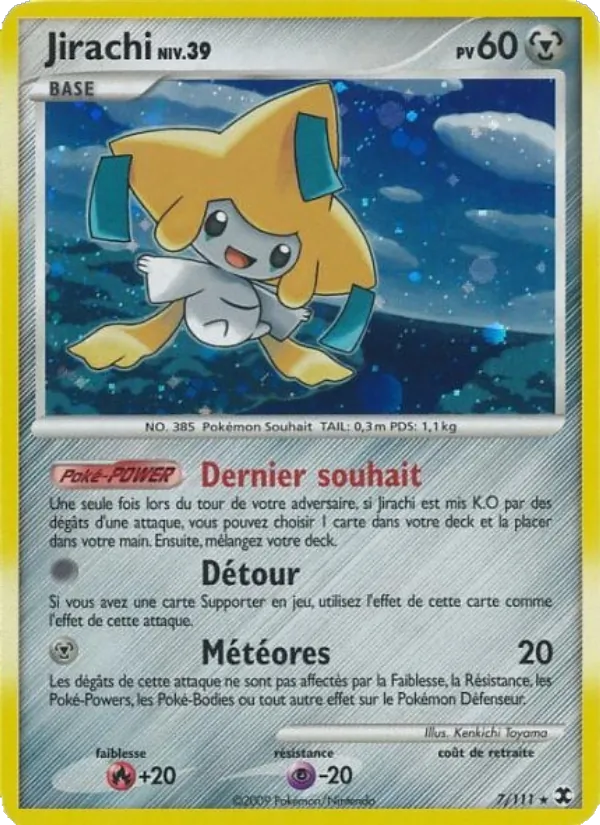 Jirachi Niv. 39 7/111