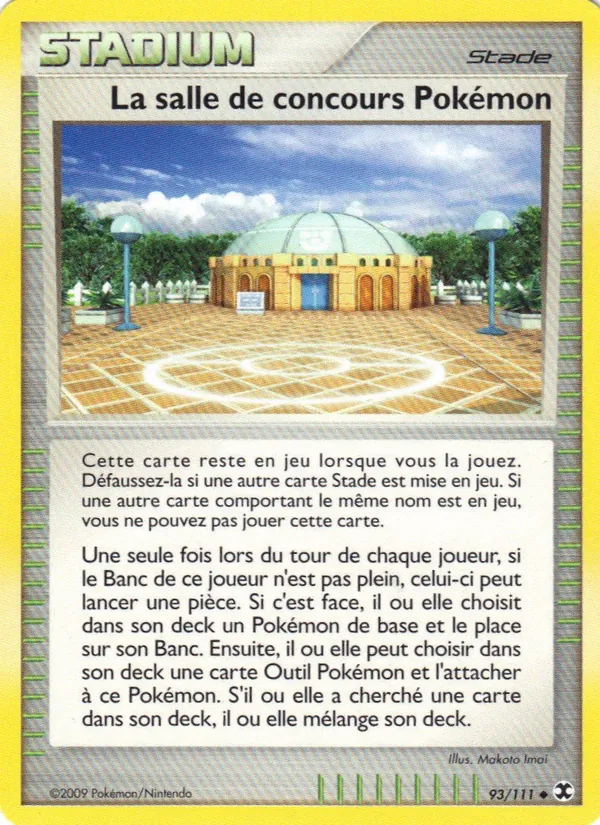 La salle de concours Pokémon 93/111