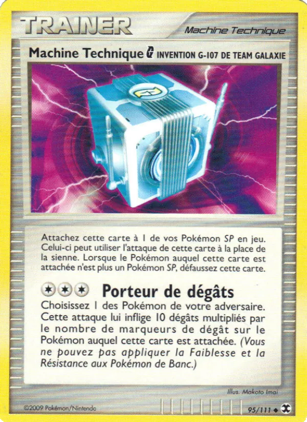 Machine Technique  Invention G-107 de Team Galaxie 95/111
