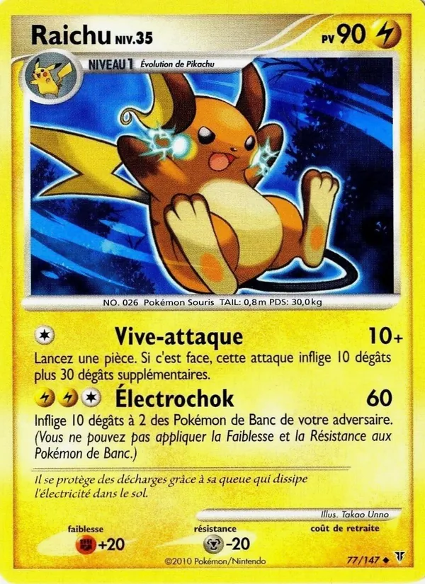 Raichu 77/147