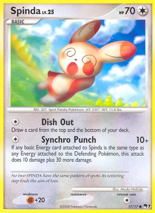 Spinda 17/17