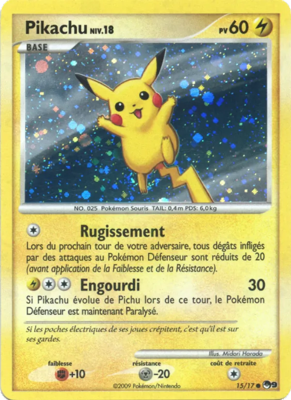 Pikachu 15/17