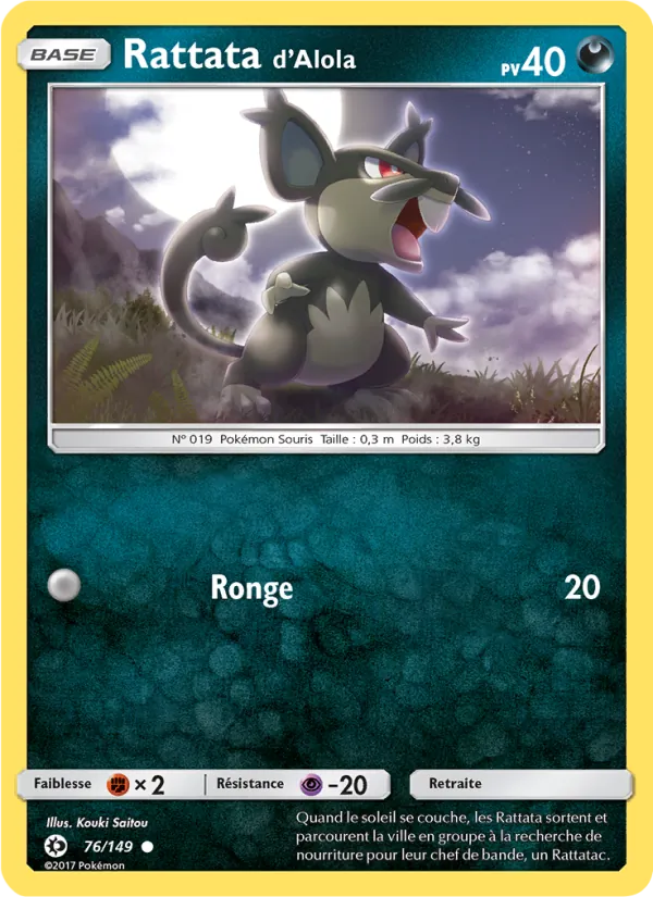 Rattata d’Alola 76/149