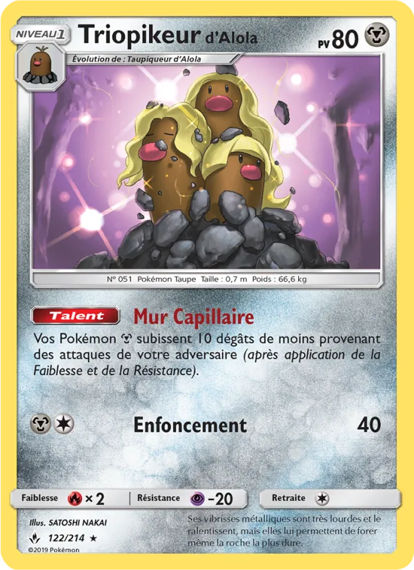 Triopikeur d’Alola 122/214