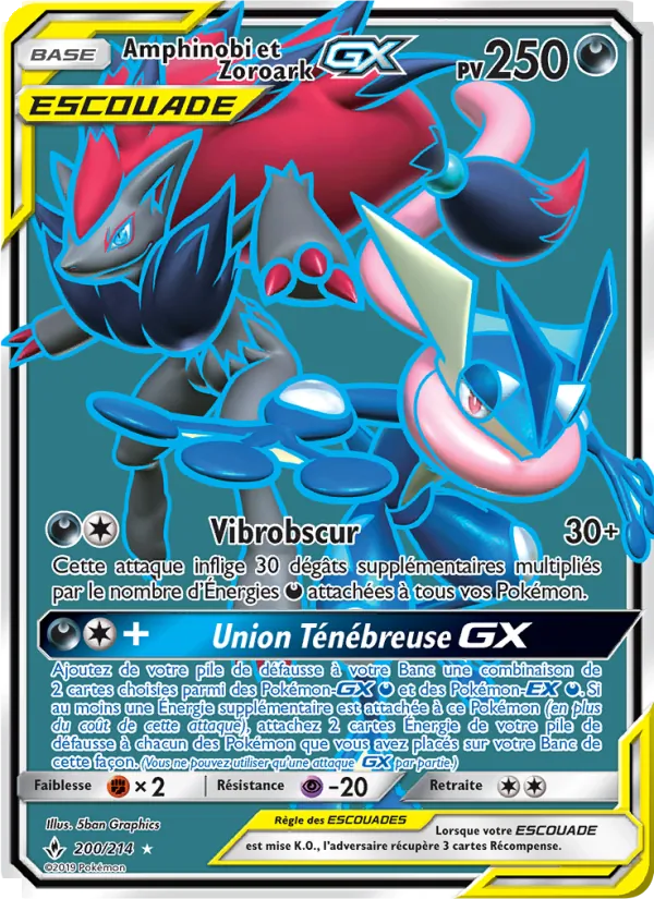 Amphinobi et Zoroark GX 200/214