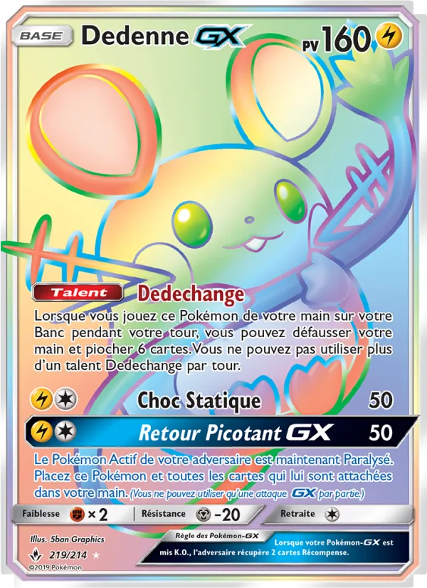 Dedenne GX 219/214
