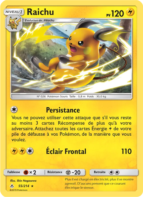 Raichu 55/214