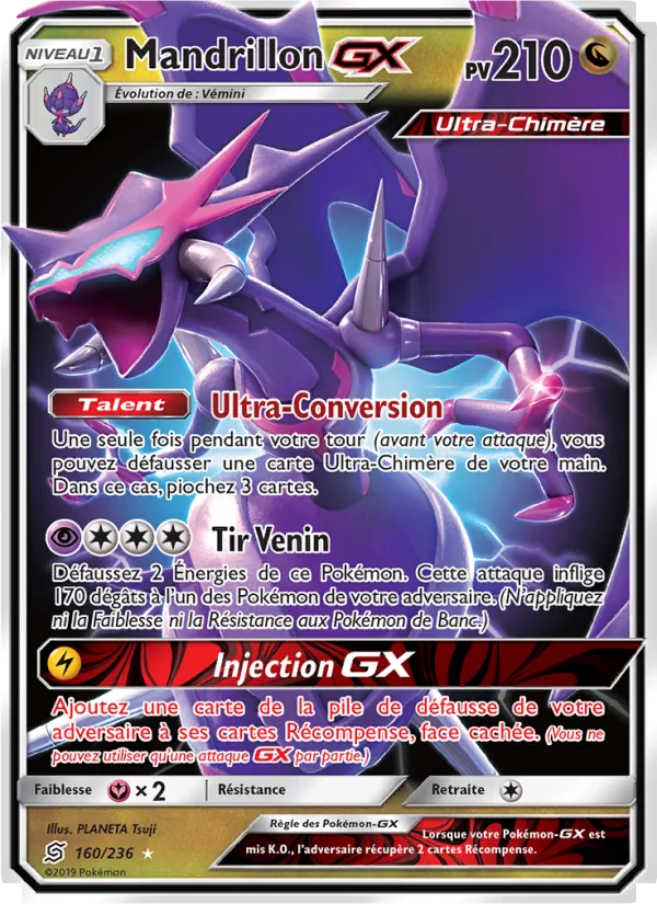 Mandrillon GX 160/236