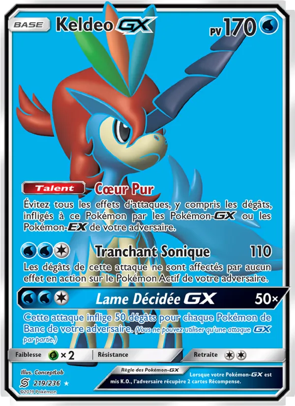 Keldeo GX 219/236