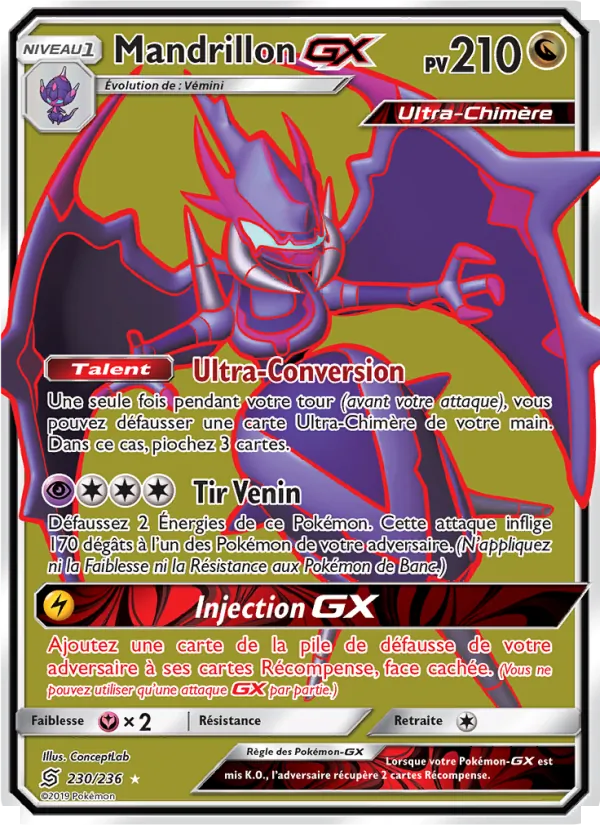 Mandrillon GX 230/236