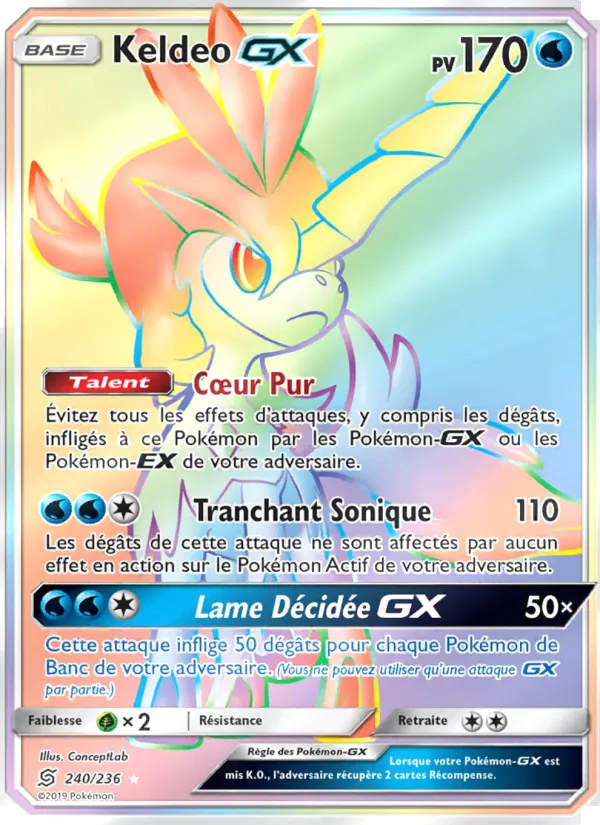 Keldeo GX 240/236