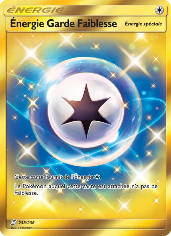 Énergie Garde Faiblesse 258/236
