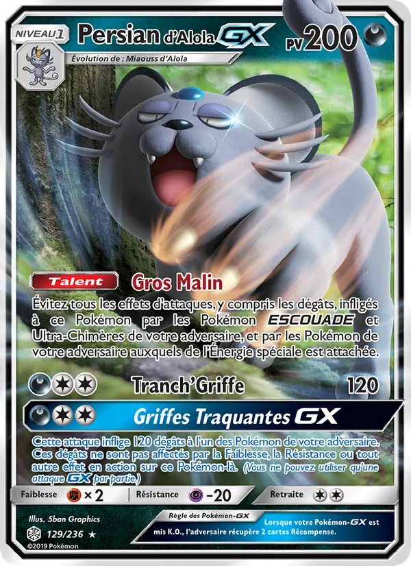 Persian d’Alola GX 129/236