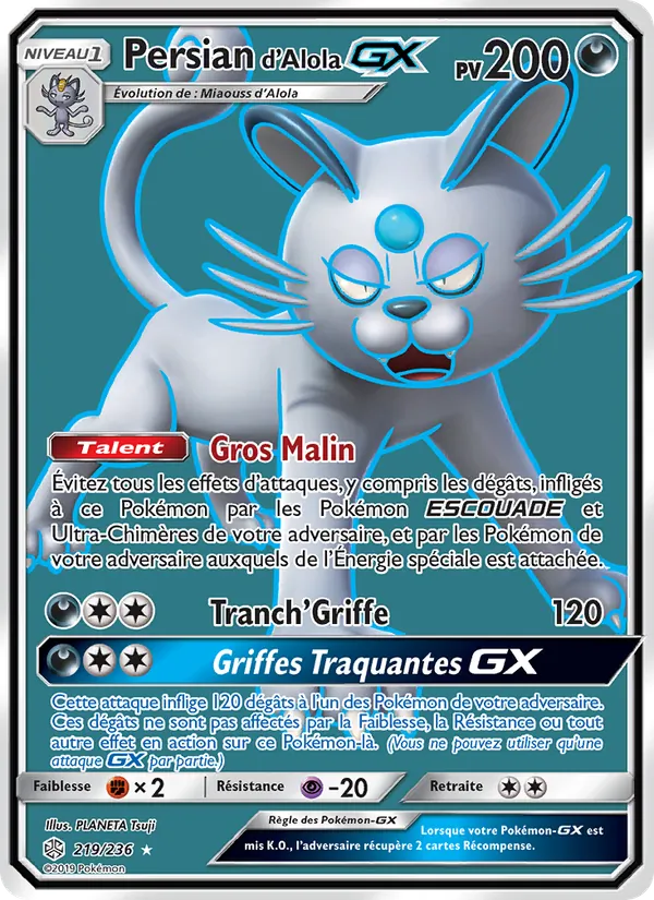 Persian d’Alola GX 219/236