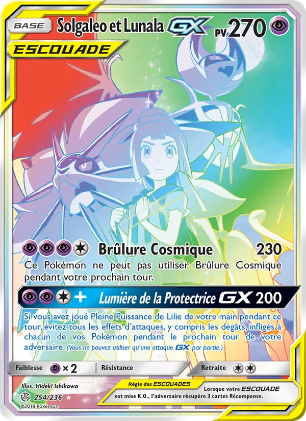 Solgaleo et Lunala GX 254/236