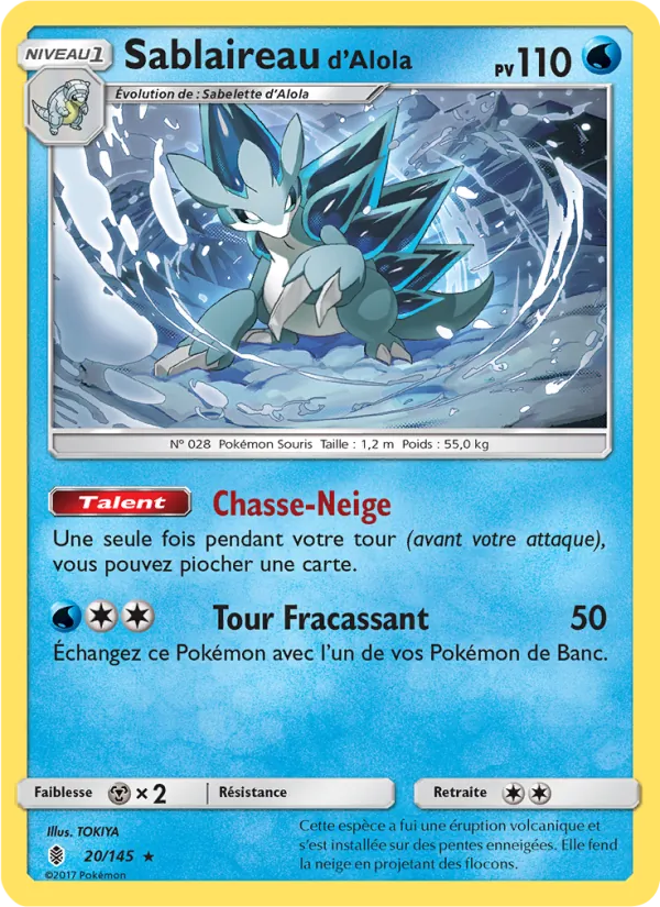 Sablaireau d’Alola 20/145