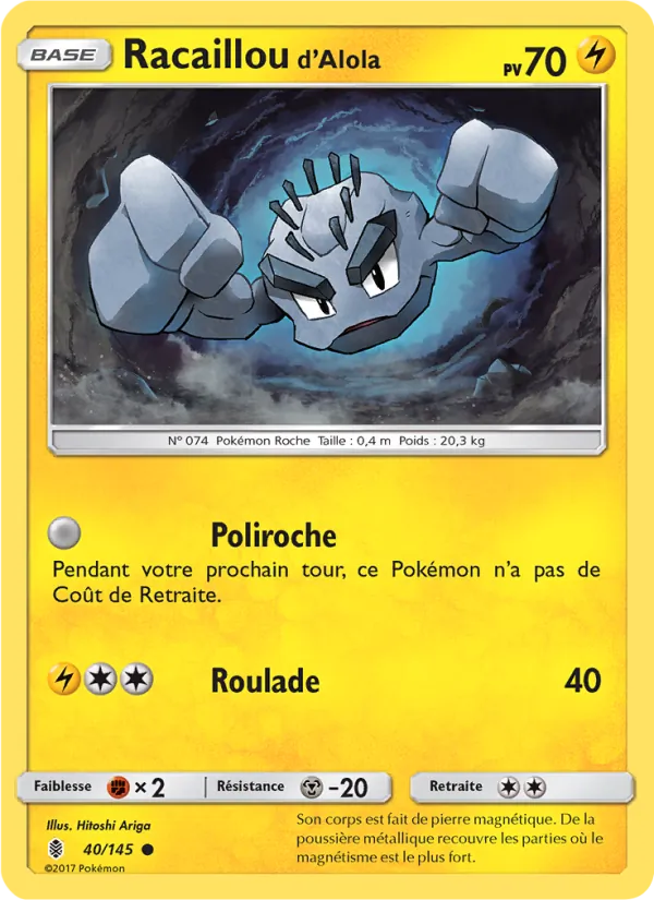 Racaillou d’Alola 40/145