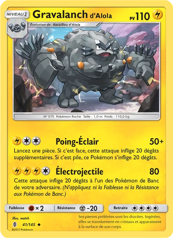 Gravalanch d’Alola 41/145