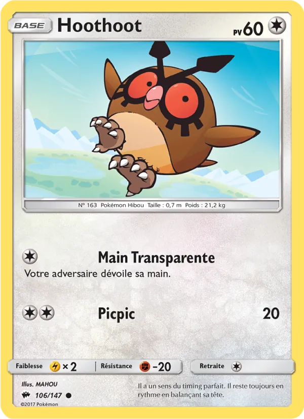 Hoothoot 106/147