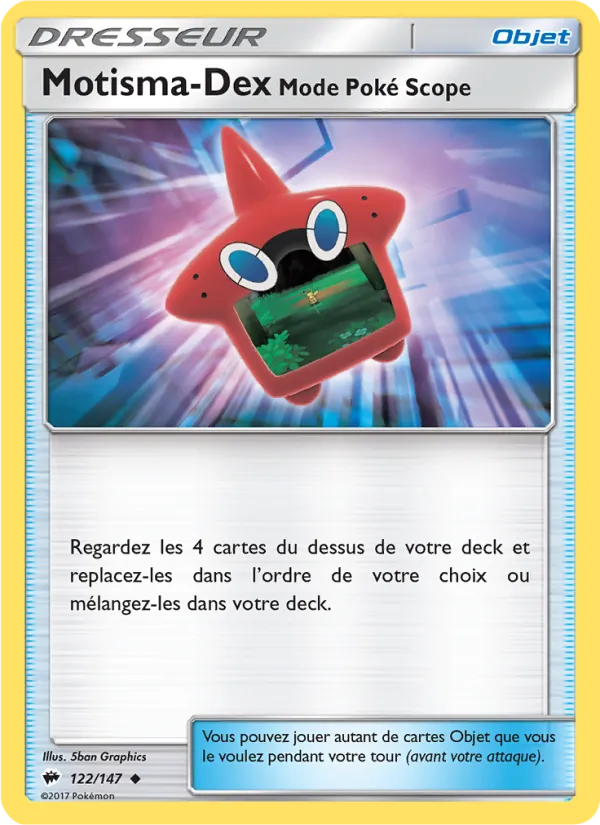 Motisma-Dex – Mode Poké Scope 122/147