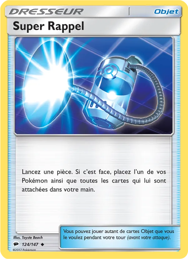Super Rappel 124/147