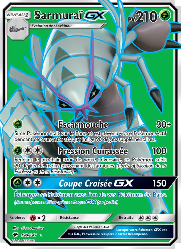 Sarmuraï GX 129/147