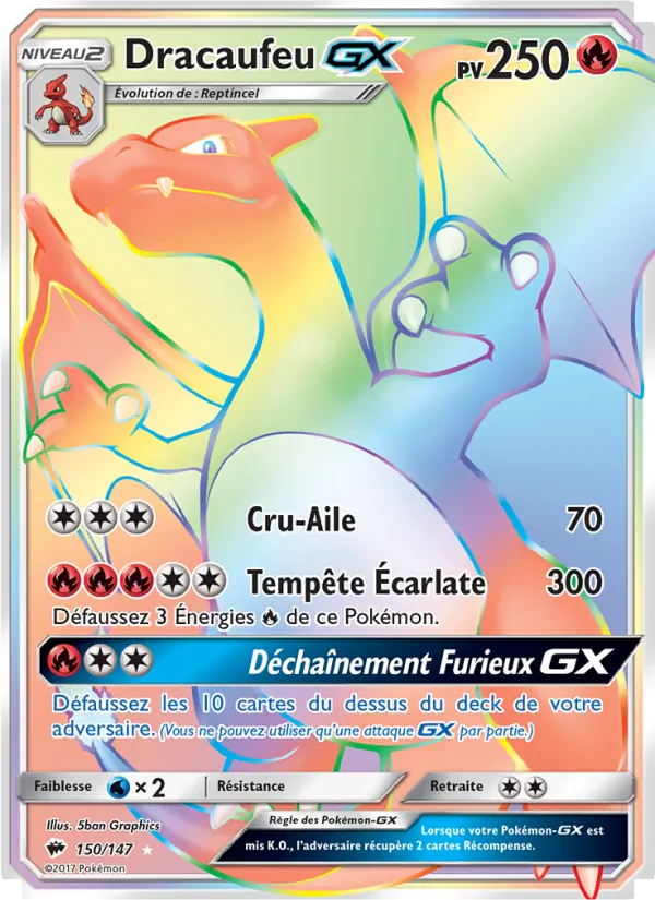 Dracaufeu GX 150/147