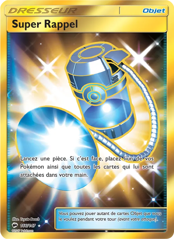 Super Rappel 166/147
