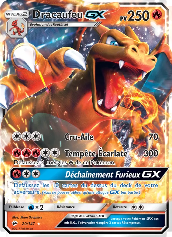 Dracaufeu GX 20/147