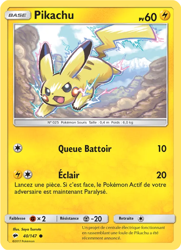 Pikachu 40/147