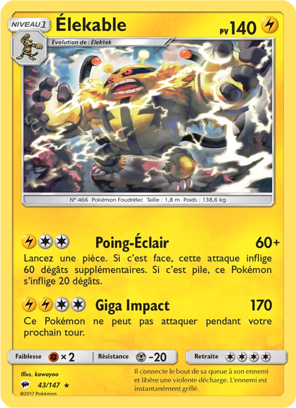 Élekable 43/147