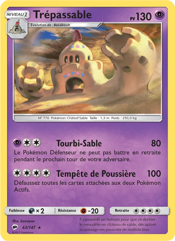 Trépassable 62/147