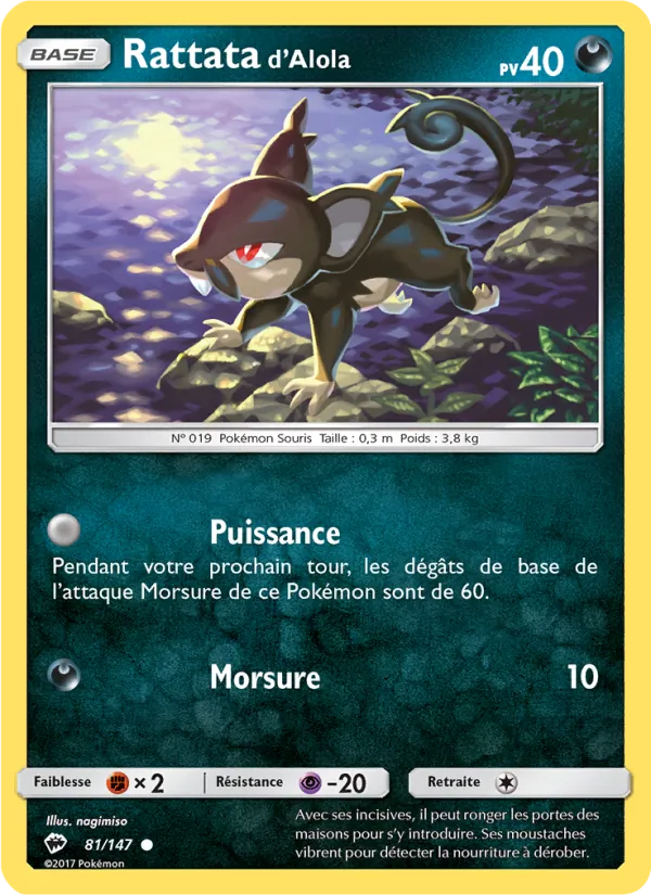 Rattata d’Alola 81/147