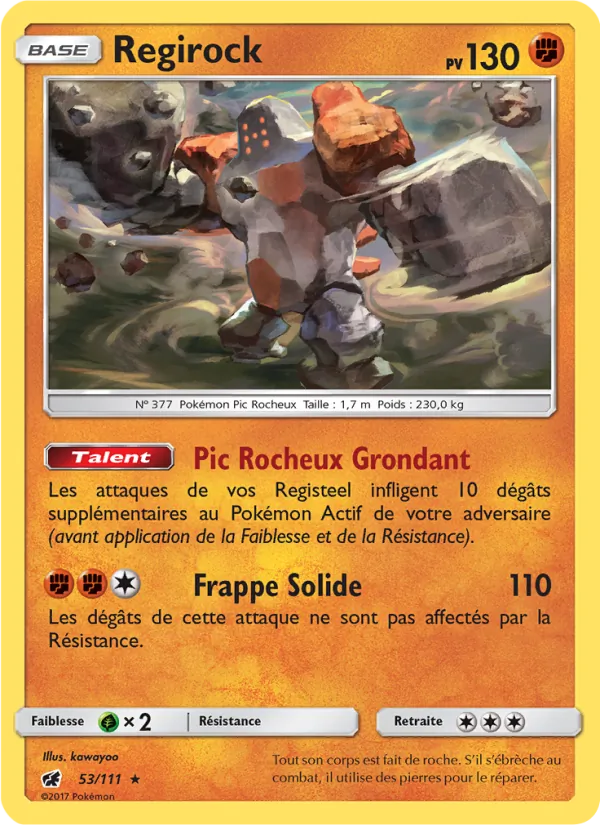 Regirock 53/111
