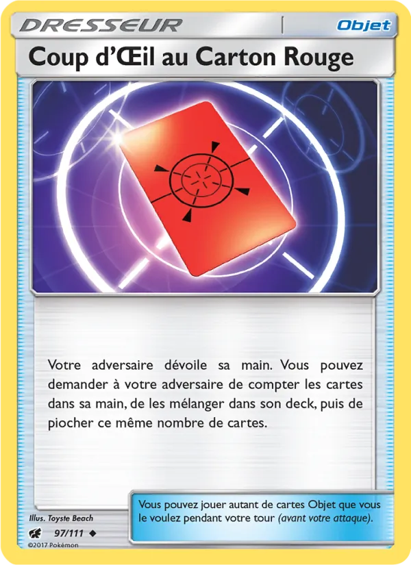 Coup d’Œil au Carton Rouge 97/111