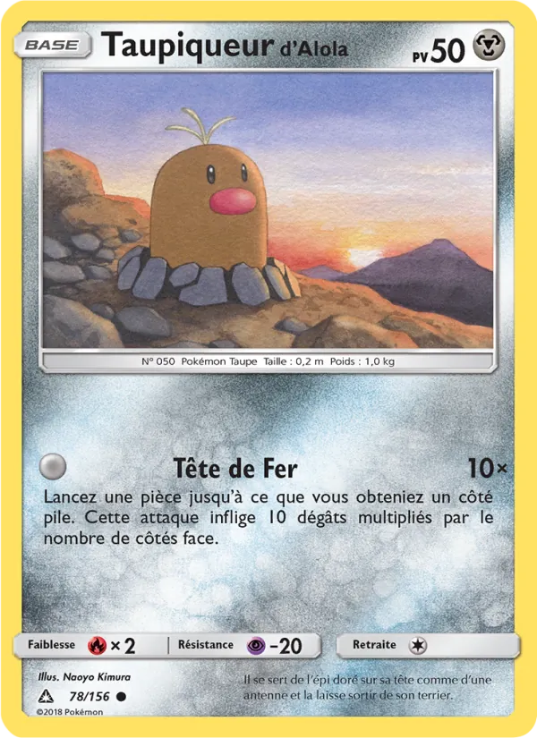 Taupiqueur d’Alola 78/156