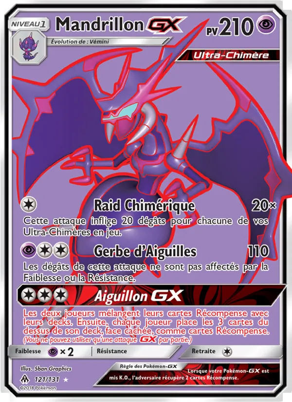 Mandrillon GX 121/131