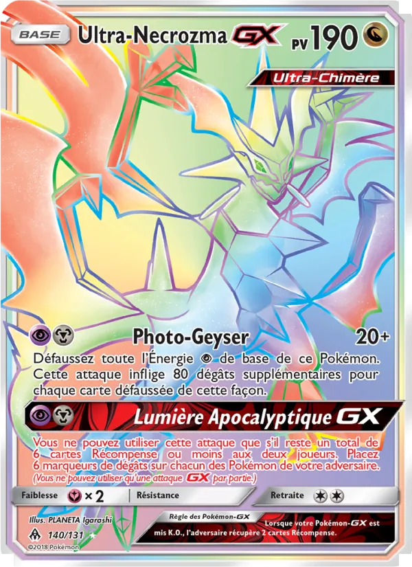 Ultra-Necrozma GX 140/131