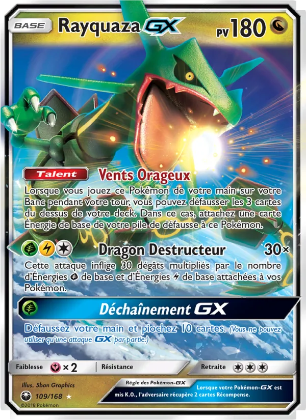 Rayquaza GX 109/168