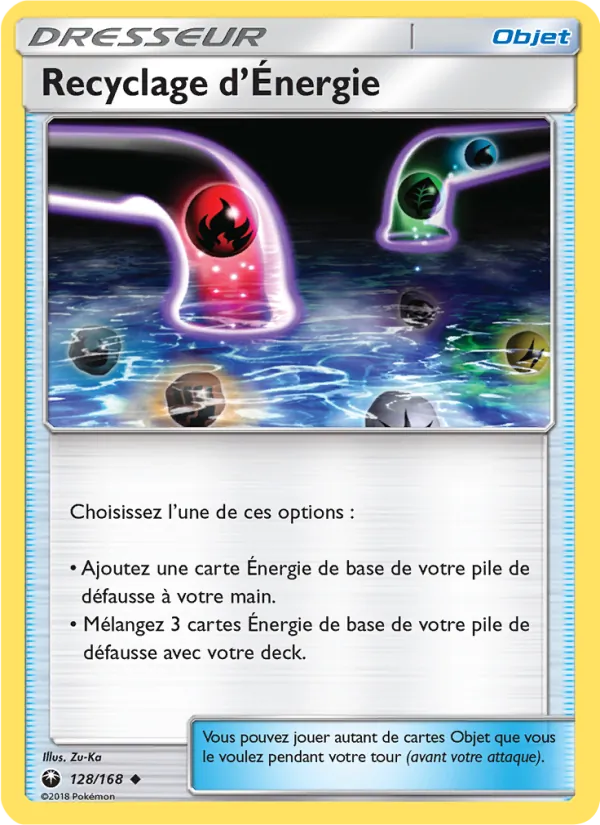 Recyclage d’Énergie 128/168