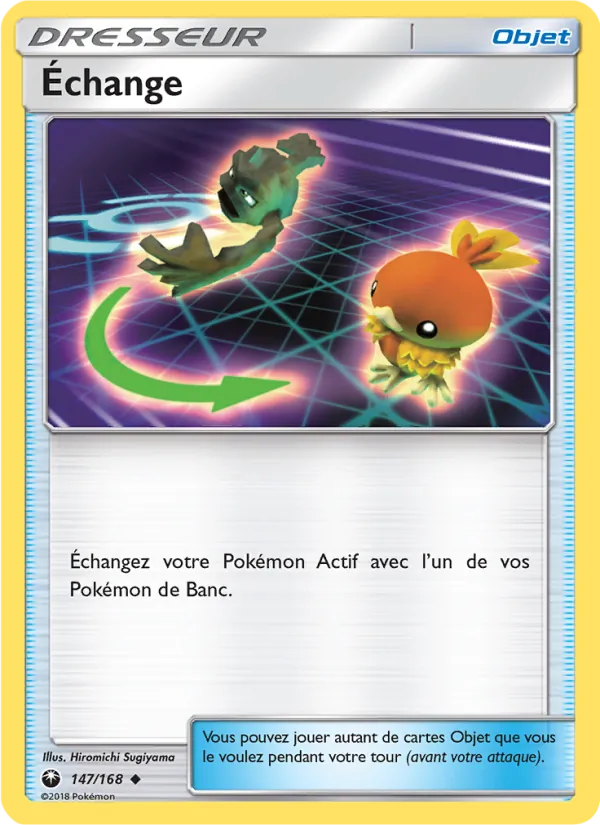 Échange 147/168