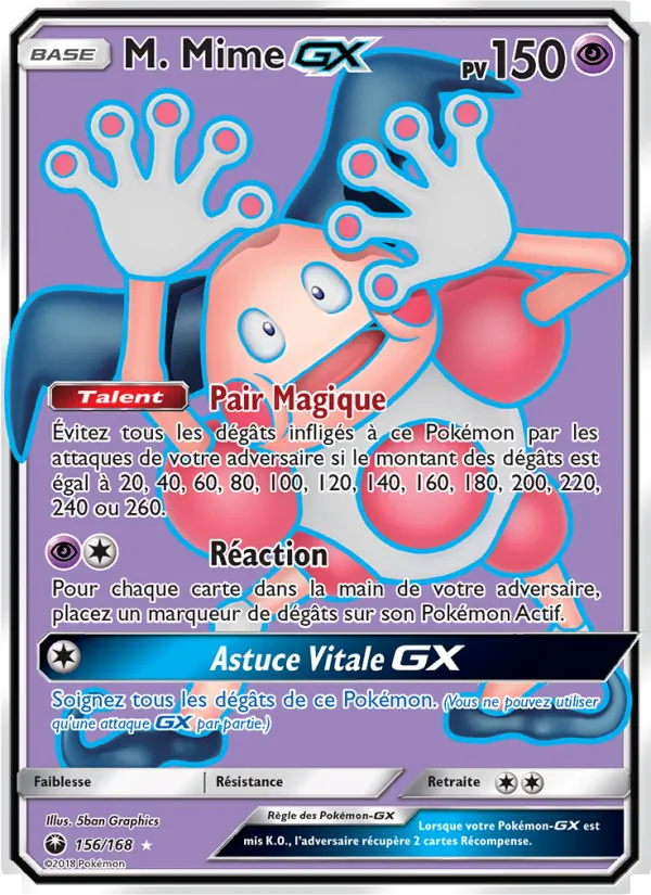 M. Mime GX 156/168