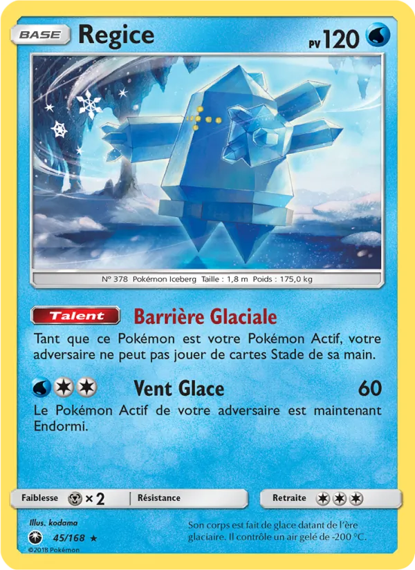 Regice 45/168