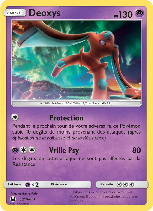 Deoxys 68/168