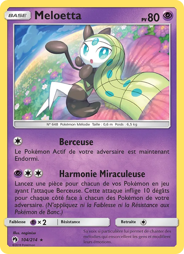 Meloetta 104/214