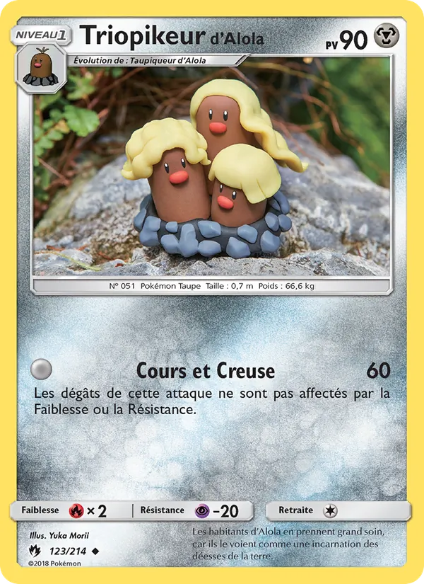 Triopikeur d’Alola 123/214